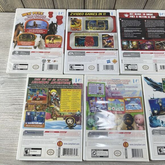 Nintendo Wii Games, Lot Of 9 Games. All Tested Working - Picture 6 of 16